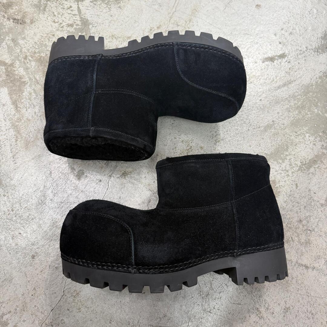 BALENCIAGA - BALENCIAGA Alaska Fur Bootie アラスカ ファーブーツ
