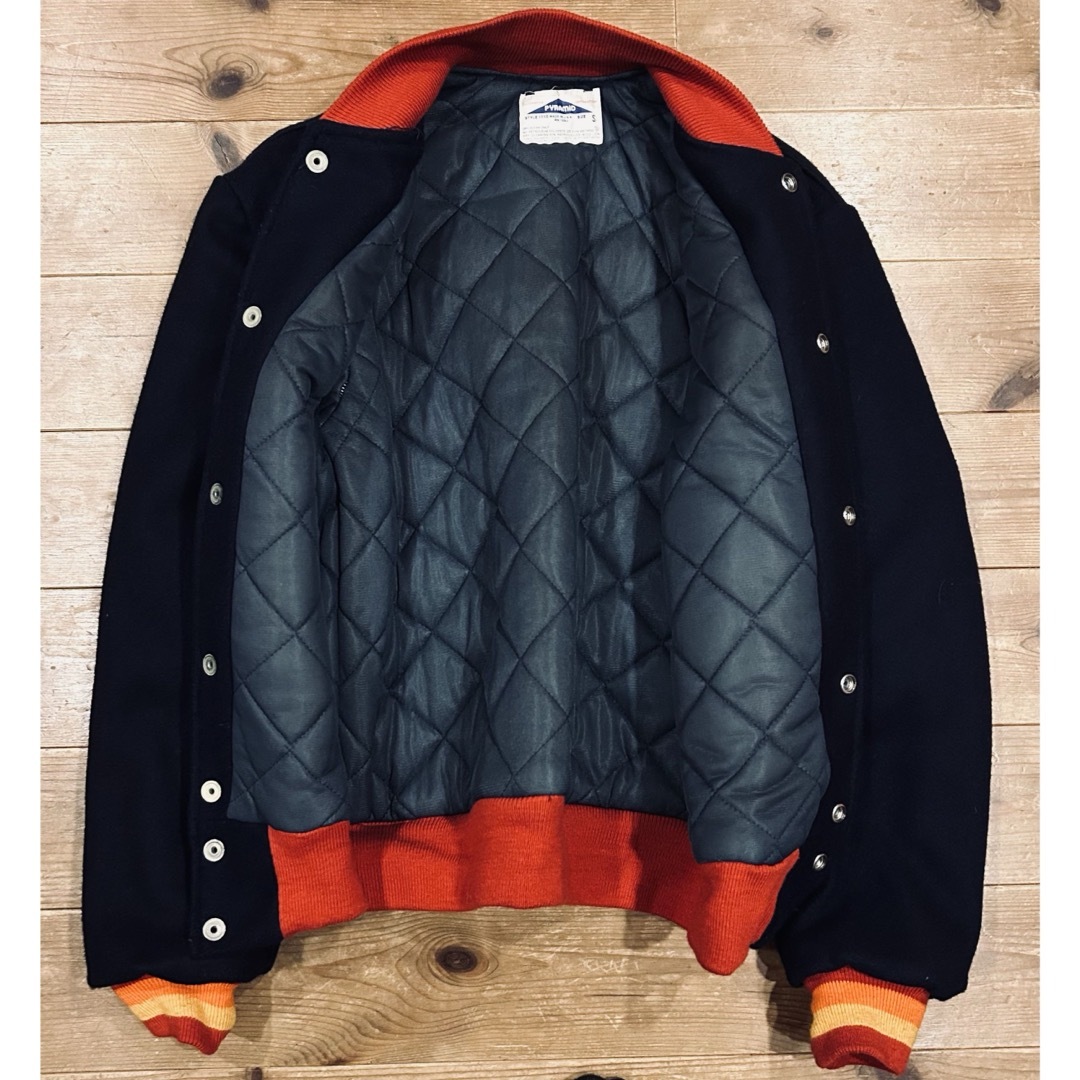 VINTAGE - スタジャン 古着 80s Pyramid ピラミッド Astros アストロズ