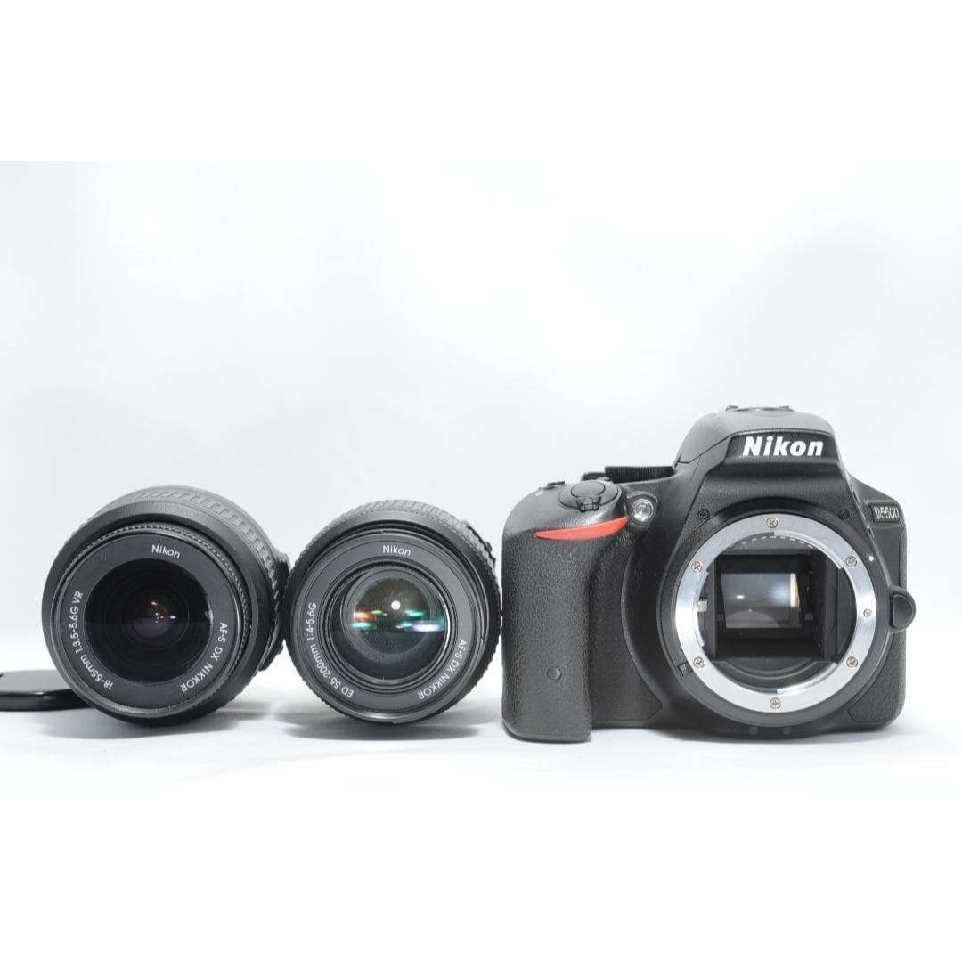 風景もお子様も綺麗に❤️Nikon D5500✨Wi-Fiでスマホ転送 即