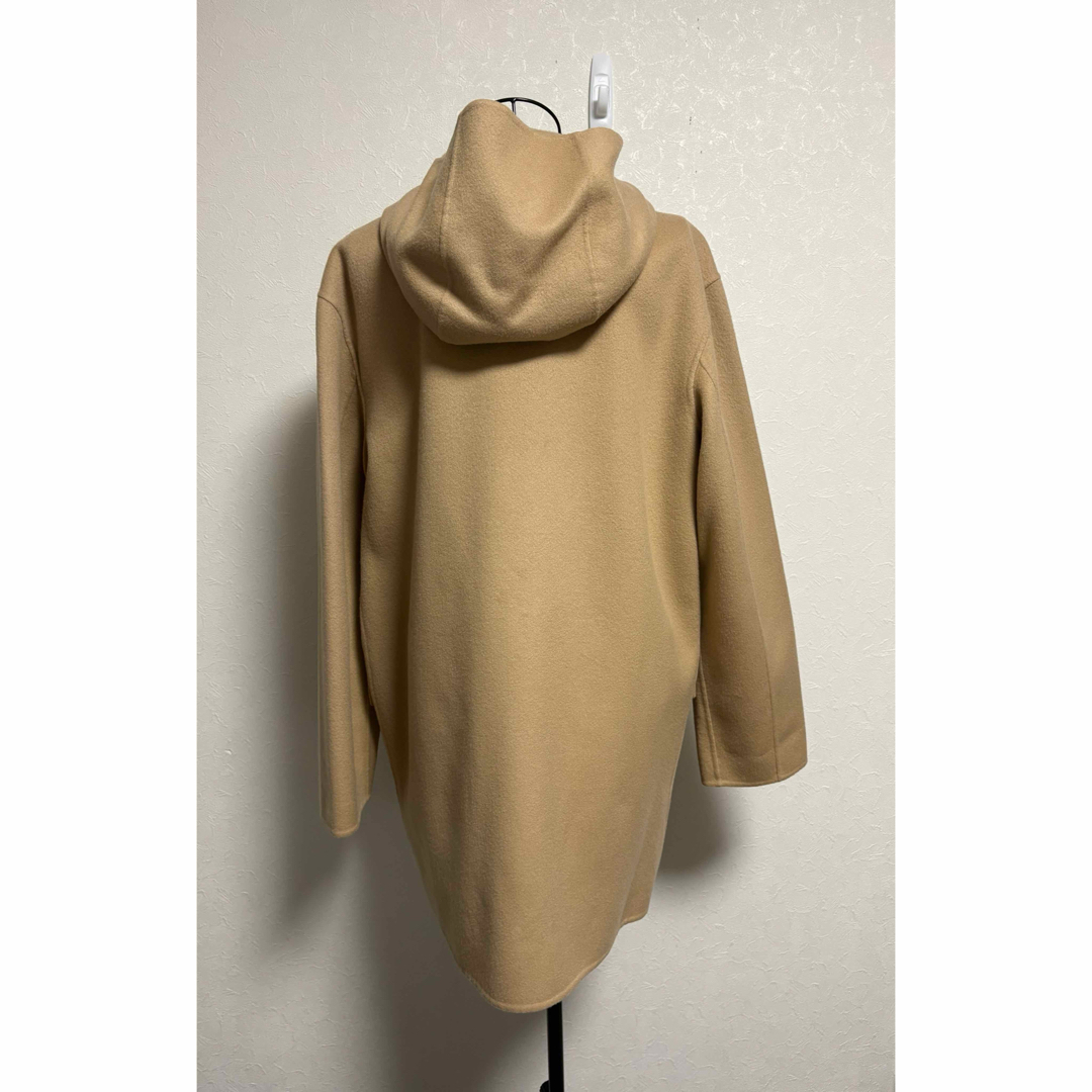 Theory フード付きコートSベージュ 定価 97，900円