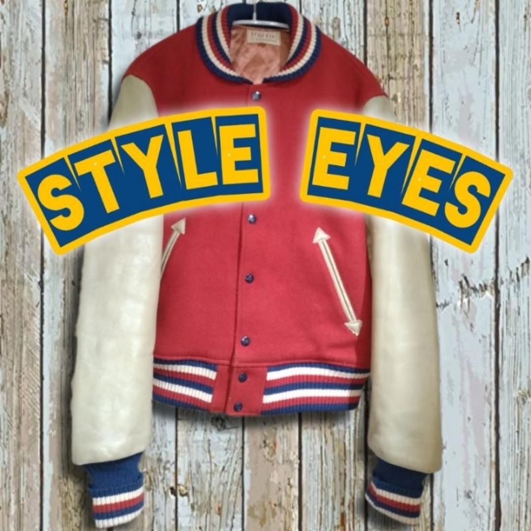 STYLE EYES スタジャン スタイルアイズ アワードジャケット レタード