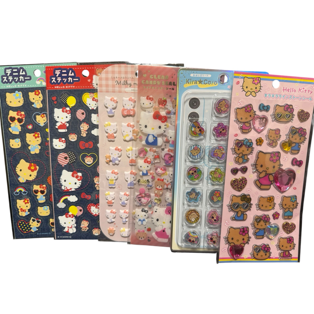 ハローキティ - ハローキティシール 6点セットの通販 by ROSE｜ハロー