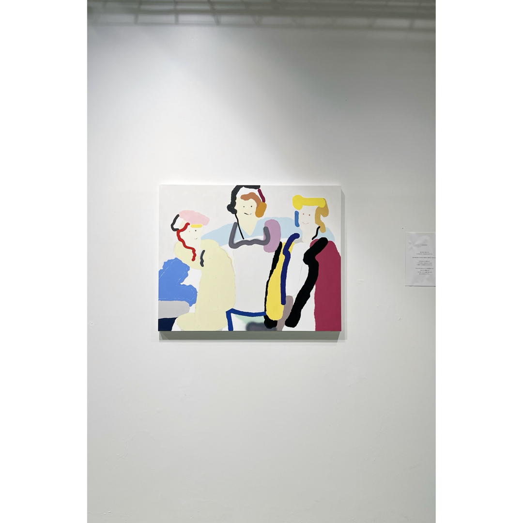 Kurry キャンバスアート「OK time」 (横100cm×縦80cm)