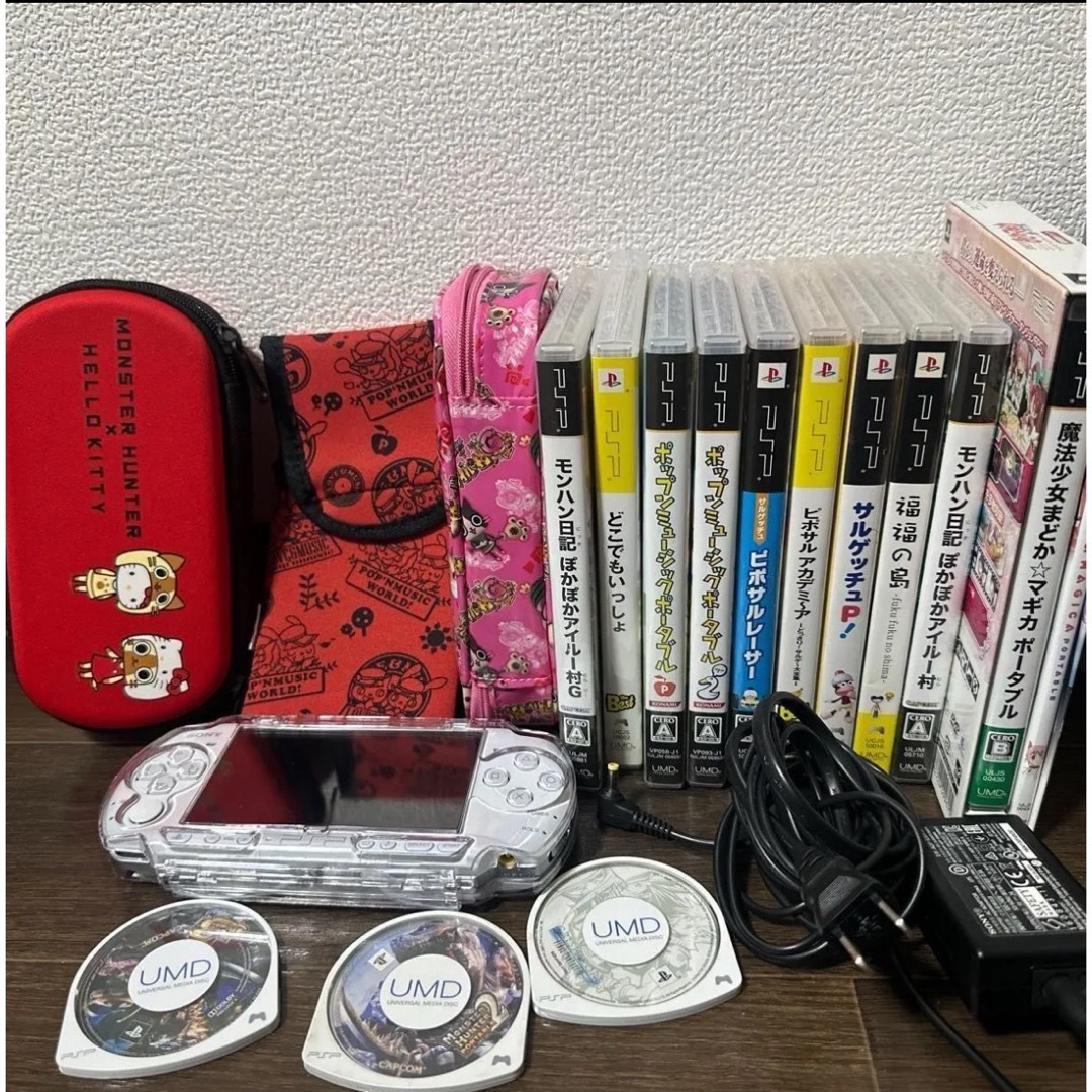 充電器付 PSP-3000 カセット まとめ売り