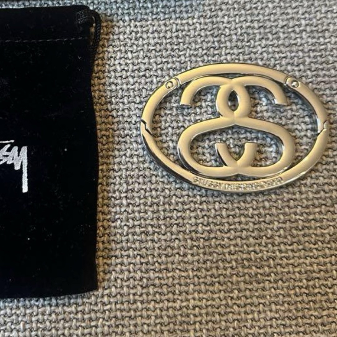 STUSSY - 新品【Stussy】SS LINK CARABINER Silver カラビナの通販 by