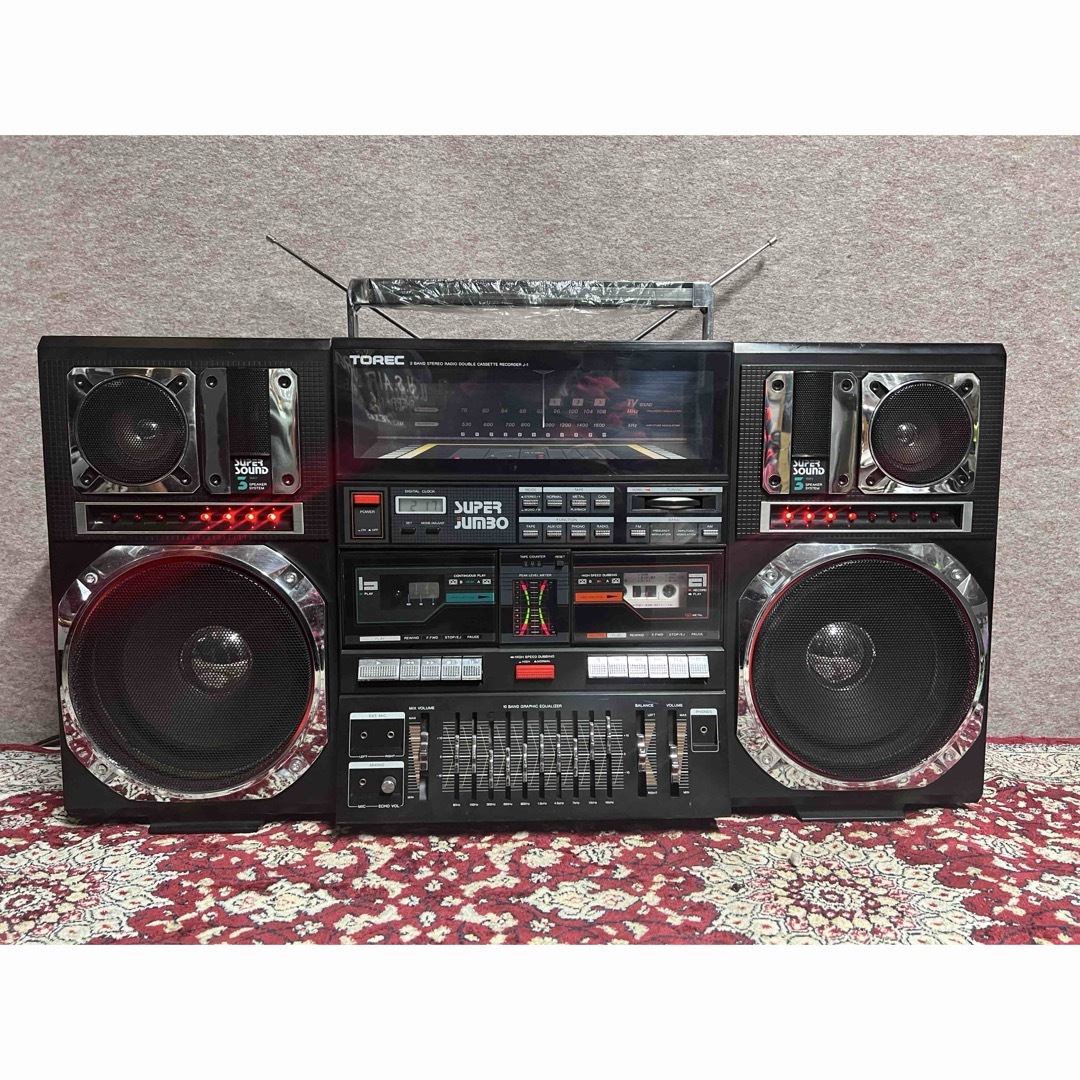 SHARP - 希少TOREC J-1 スーパージャンボ 大型ラジ中古動作品