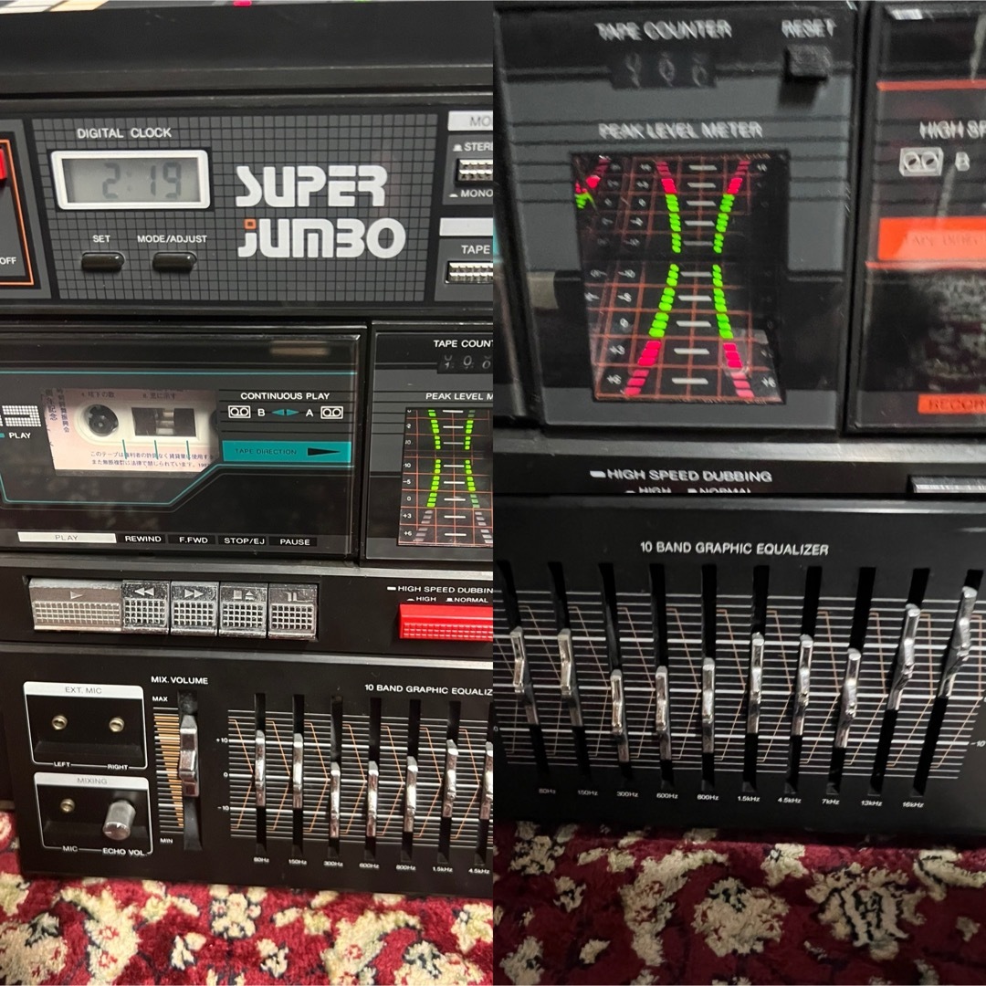 SHARP - 希少TOREC J-1 スーパージャンボ 大型ラジ中古動作品