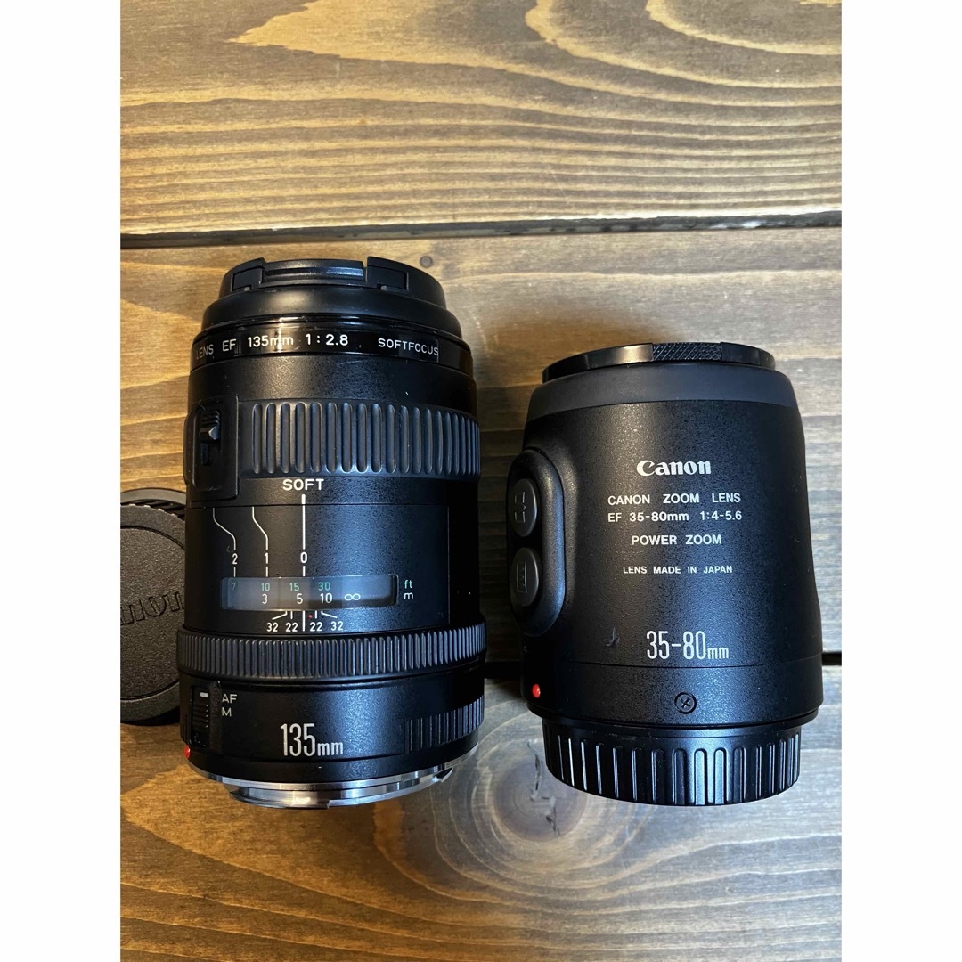 Canon EF 135mm f2.8 soft 電動ズーム35-80mm
