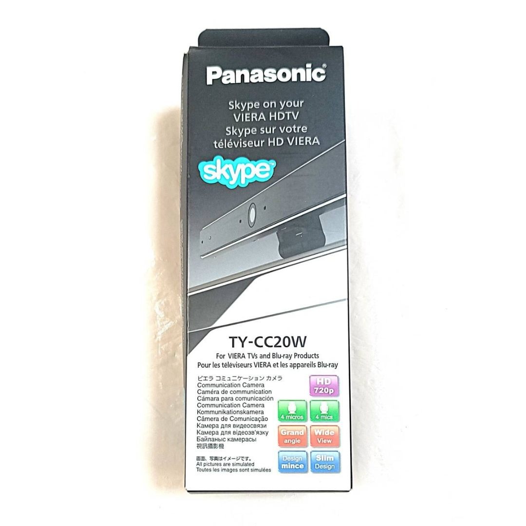 パナソニック ビエラ コミニケーションカメラ TY-CC20W SKYPE対応の