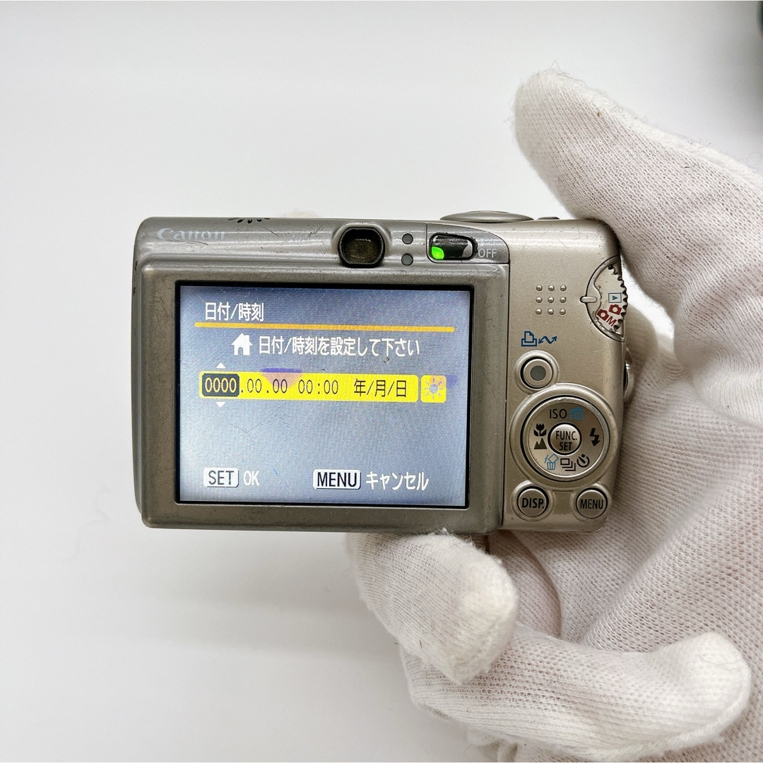 Canon - Canon IXY 810ISオールド コンデジ シルバー 充電器付きの通販