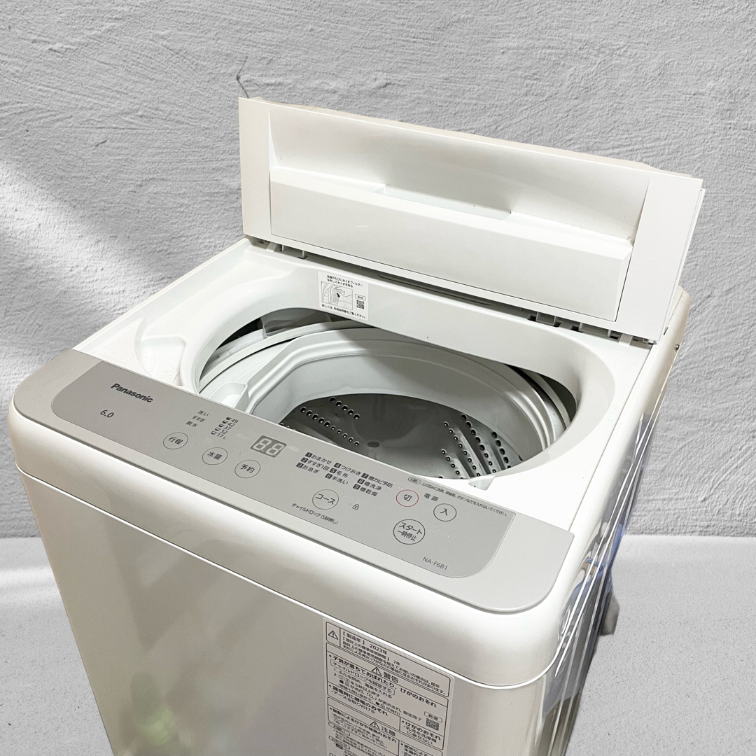 Panasonic 縦型洗濯機 NA-F6B1 6.0kg