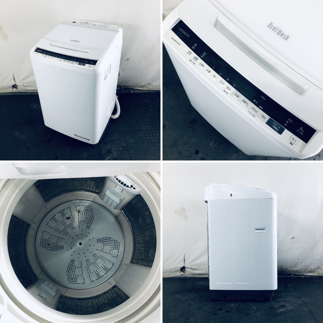 ☆送料・設置無料☆ 中古 大型洗濯機 日立 (No.0809)の通販 by ☆激安