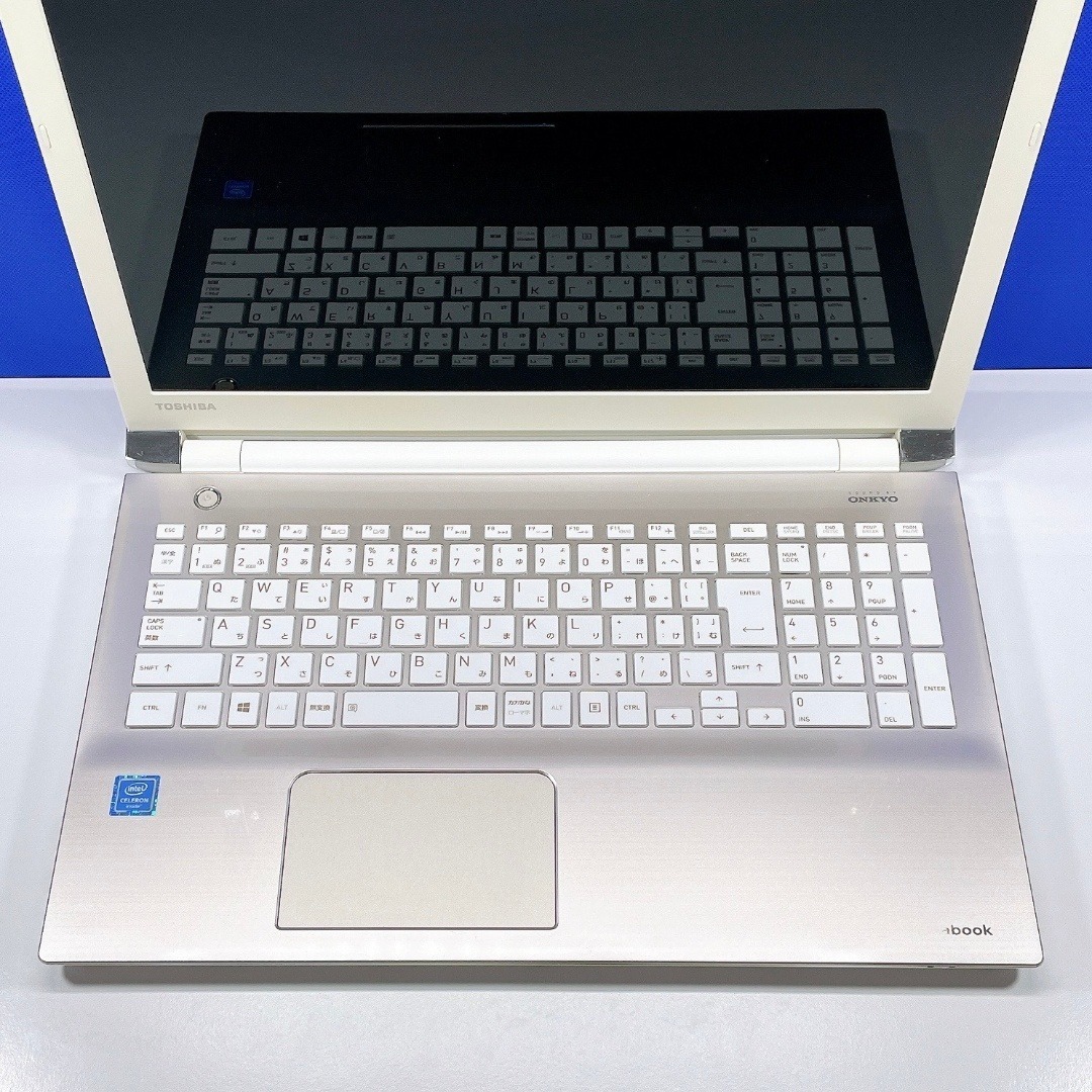 即利用OK✨快適SSD✨ゴールド✨Windows11✨東芝ノートPC 薄型カメラ