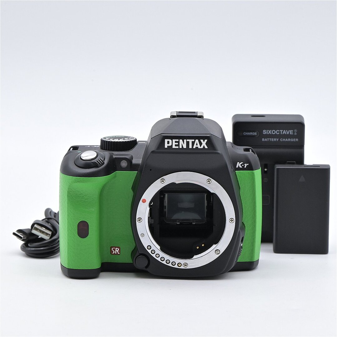 PENTAX - PENTAX K-r ボディ オーダーカラー グリーン ブラックの通販