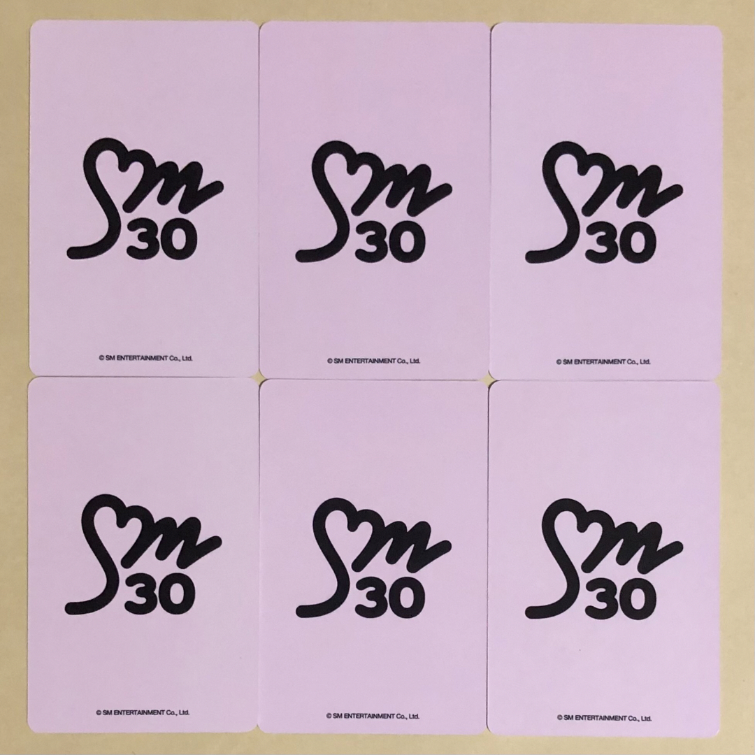 SMTOWN 30th 少女時代 YPBooks 特典 トレカ 6枚セット