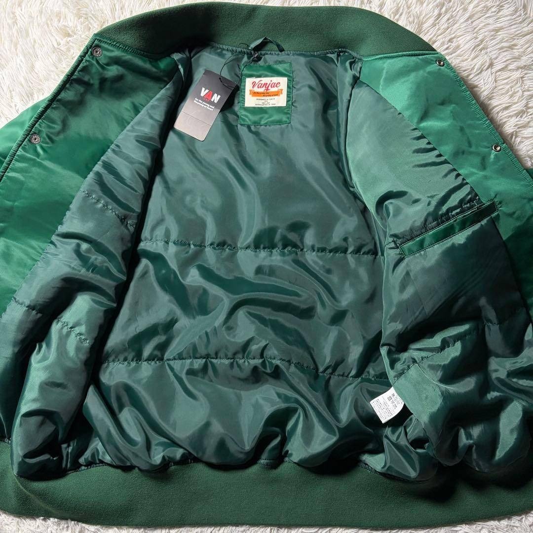 VAN Jacket - 未使用/タグ付□VAN JACKET スタジャン アーチロゴ