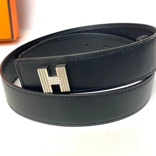 GUCCI - GUCCI グッチ エナメルレザー ベルト ブラック シルバー G