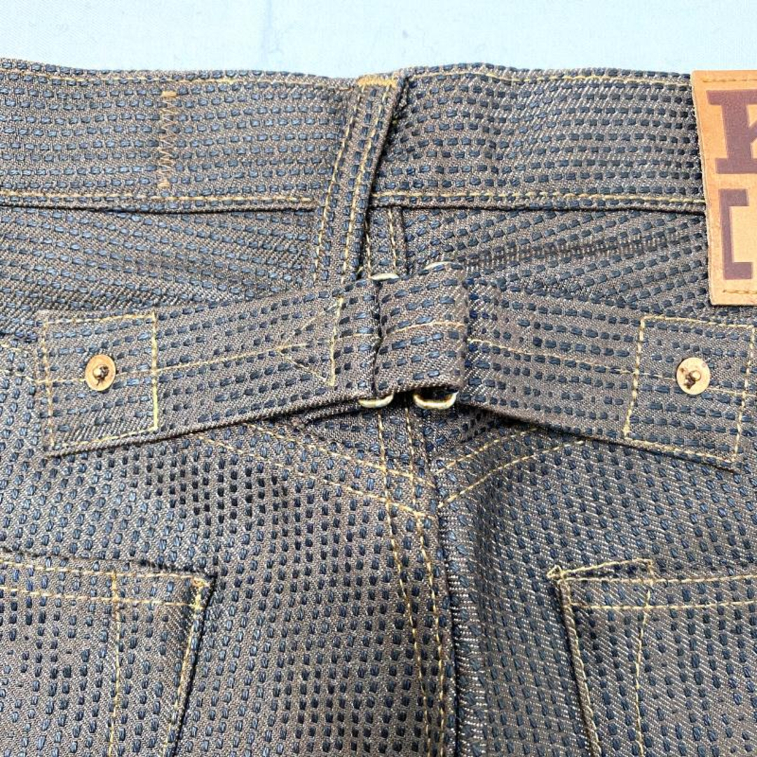 KAPITAL - 【中古】KAPITAL 刺し子 柿渋染め センチュリー デニム