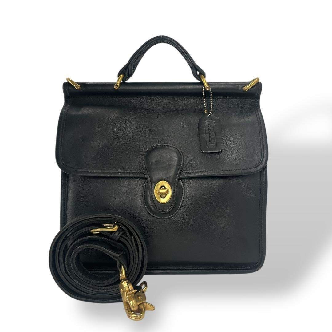 COACH - old coach 9927 2way shoulder bag BLACKの通販 by kawashi's