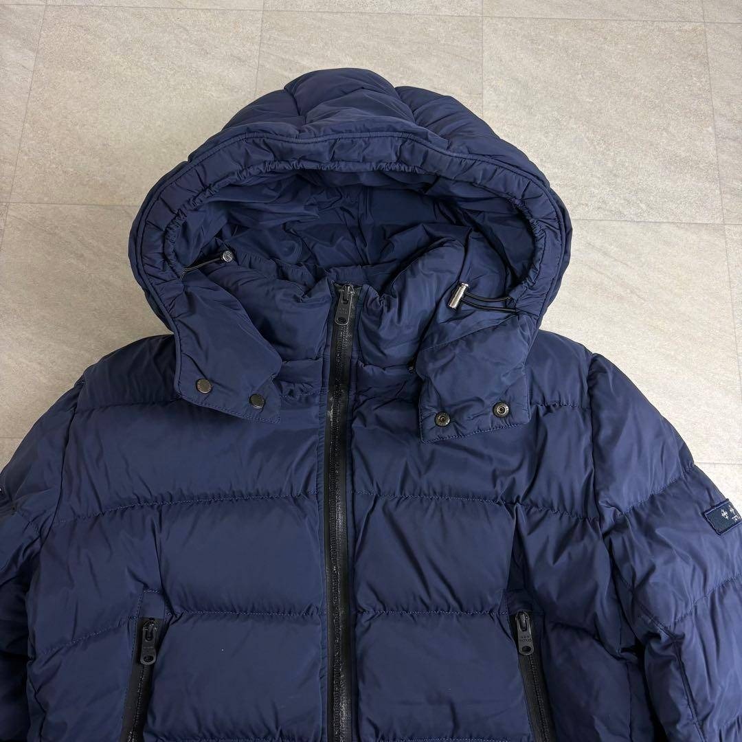 タトラス ボルボレ ダウンジャケット 2way アームロゴ ネイビー M