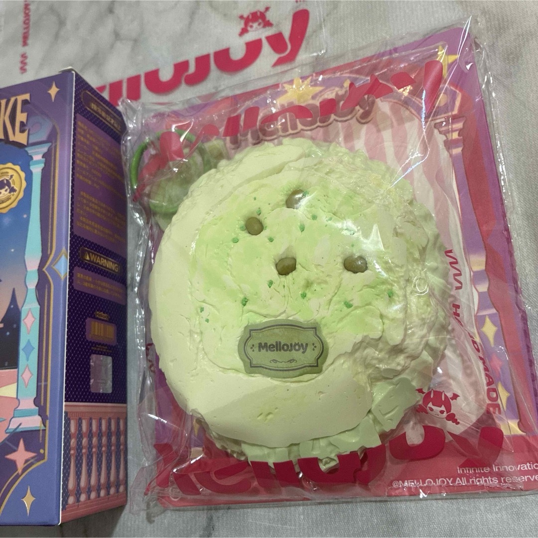 Mellojoy メロジョイ スクイーズ カップケーキか？ グリーンティ 抹茶