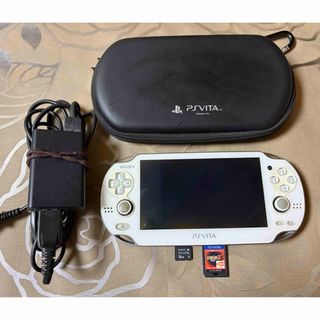 PlayStation Vita - ps vita 1000 ブラック 付属品（充電器と8GBの