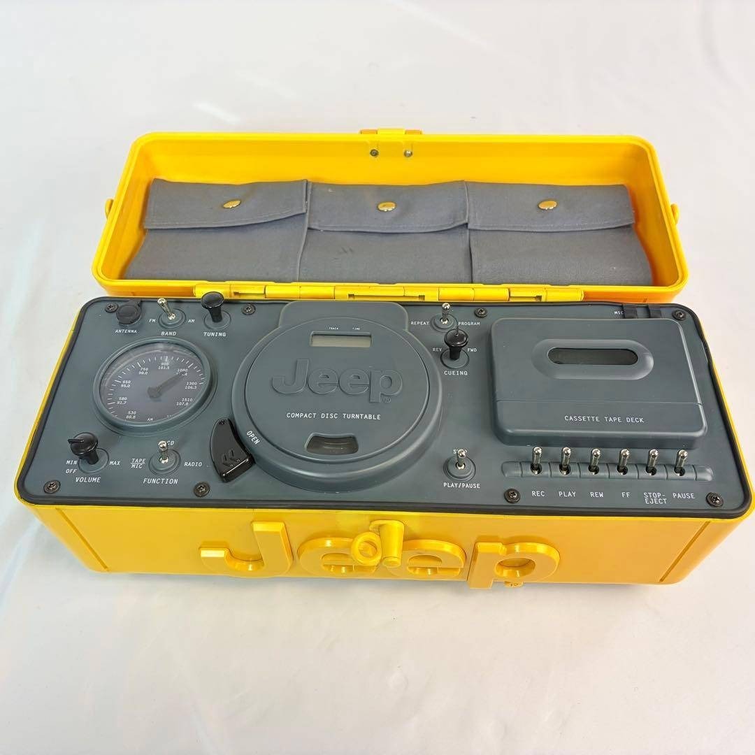 Jeep - 美品 JEEP ラジカセ TELEMANIA WPSS-TA テープレコーダーの通販