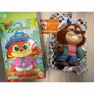 新品 MINISO ディズニー ズートピア2 ニブルズ 城市居民 キーホルダー