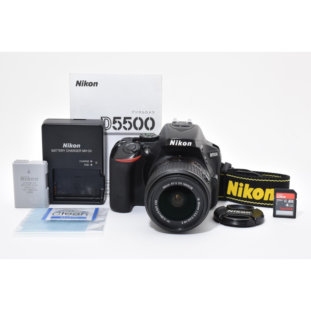Nikon - 美品 Nikon D5500 Wi-Fi レンズキット #9434の通販 by 毎日