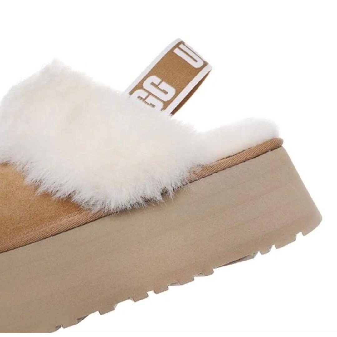 UGG - 【UGG】 ファンケット＊24.0＊厚底ファーサンダル＊US正規品新品