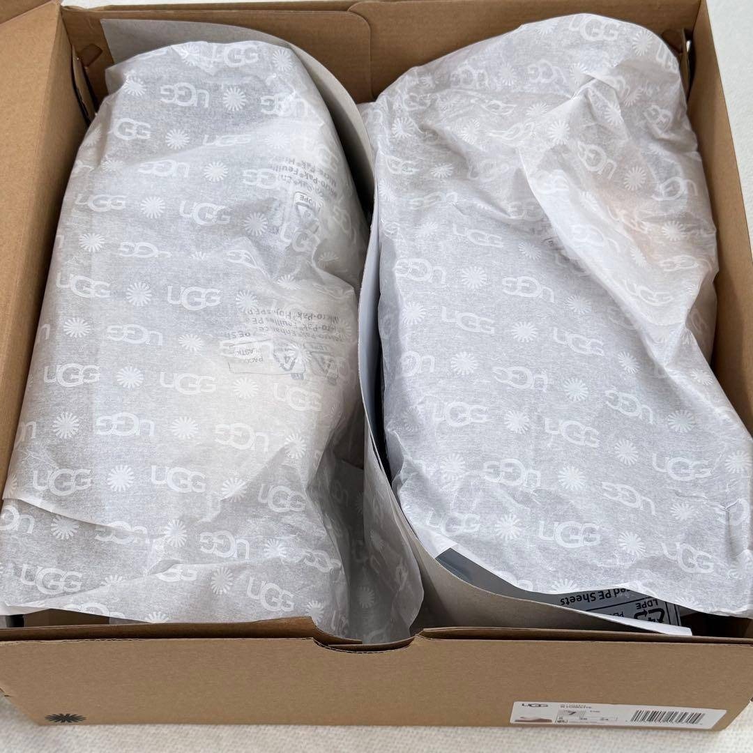 UGG - 【UGG】 ファンケット＊24.0＊厚底ファーサンダル＊US正規品新品