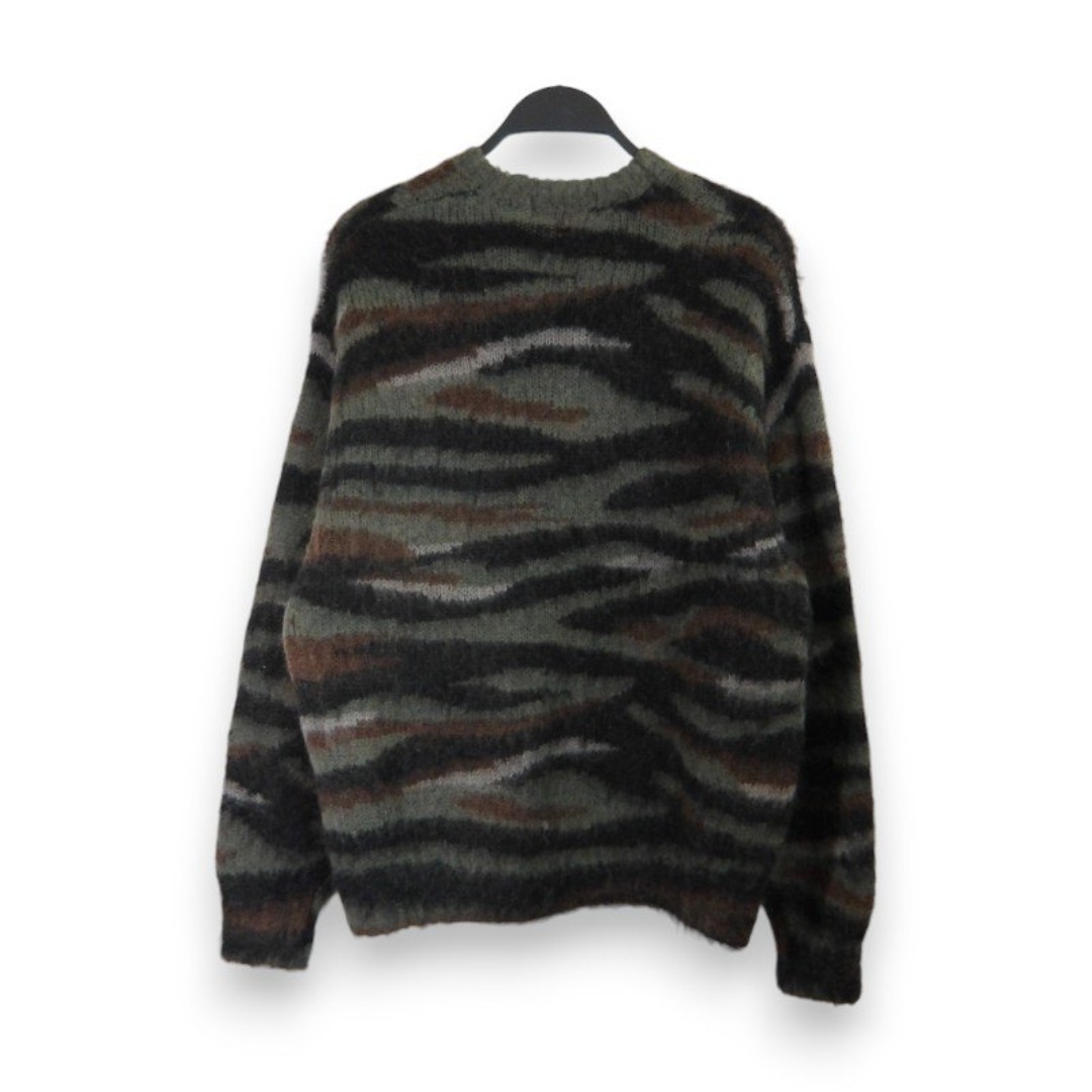 Supreme - SUPREME 25aw Brushed Mohair Sweater Tiger Camo サイズMの
