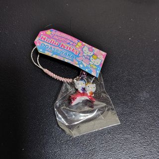 ハローキティ - レアご当地キティ根付け山梨白桃バージョンの通販 by