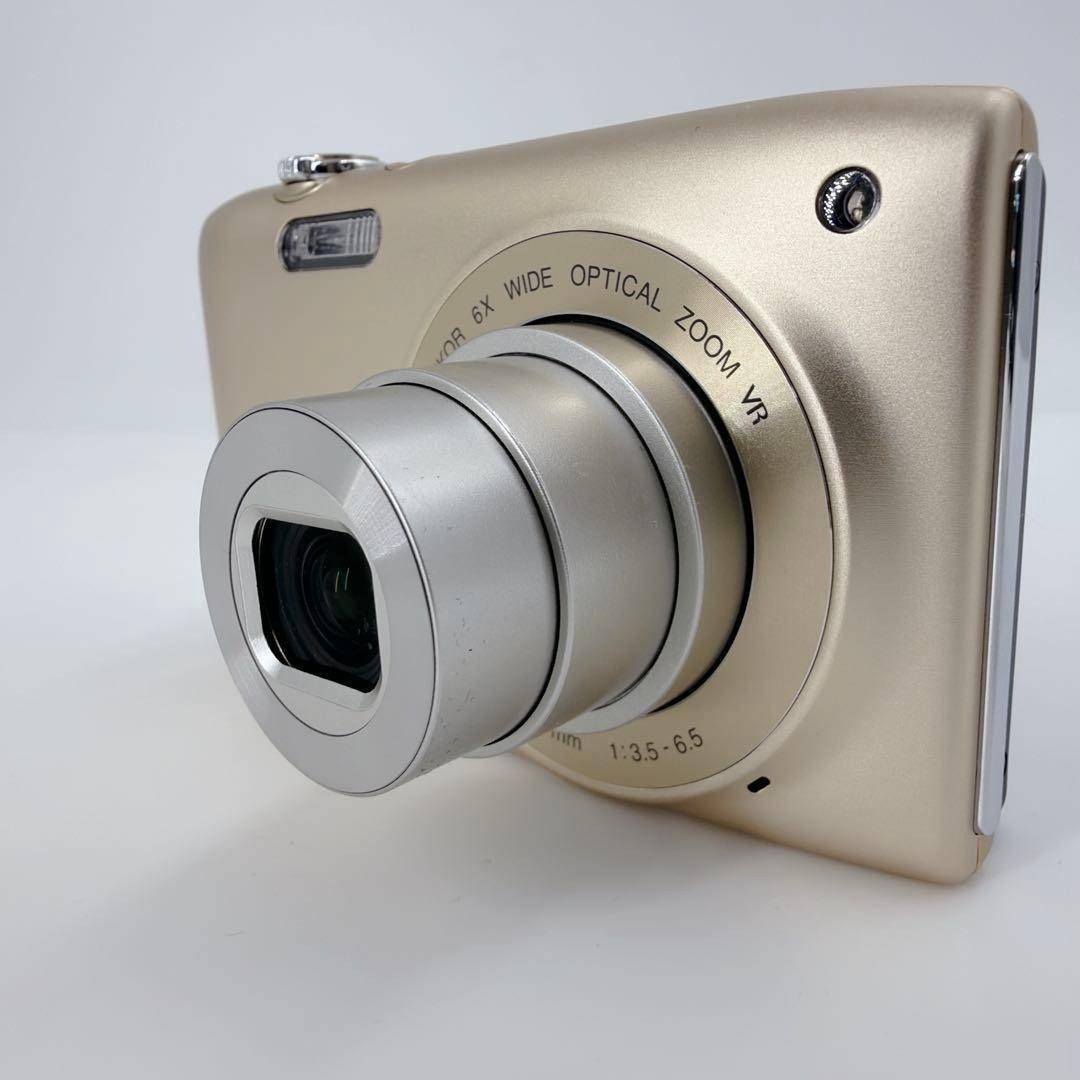 Nikon - 【美品・付属品有り】NICON COOIPIX S3300 ゴールド 870の通販