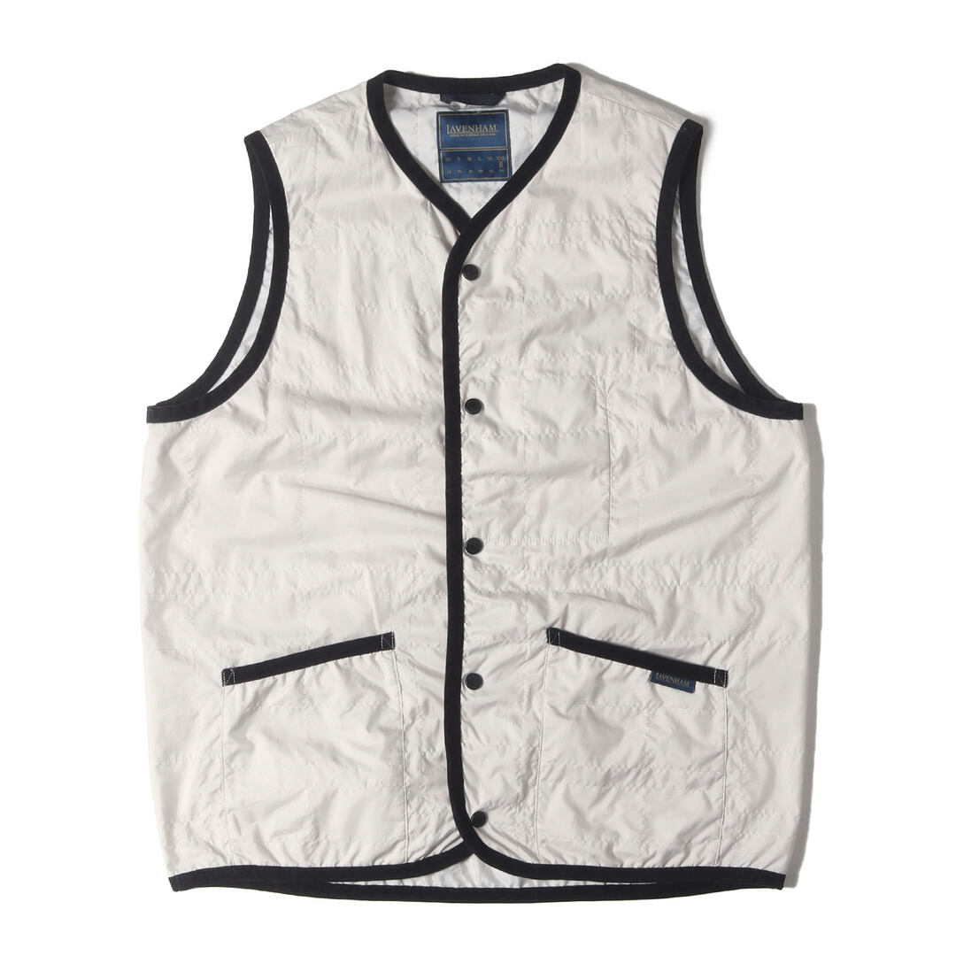LAVENHAM - LAVENHAM ラベンハム ベスト ホワイト 白 サイズ:XXL