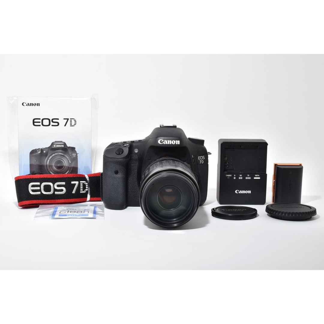 美品 Canon EOS 7D 望遠レンズセット スマホ転送OK #9474