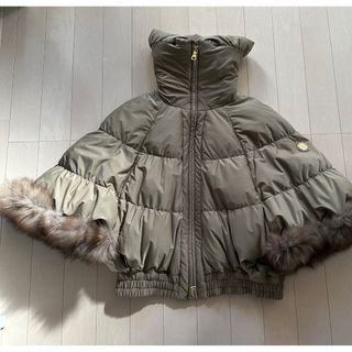 EPOCA - EPOCA ダウンポンチョ ショートダウンジャケットフォックス