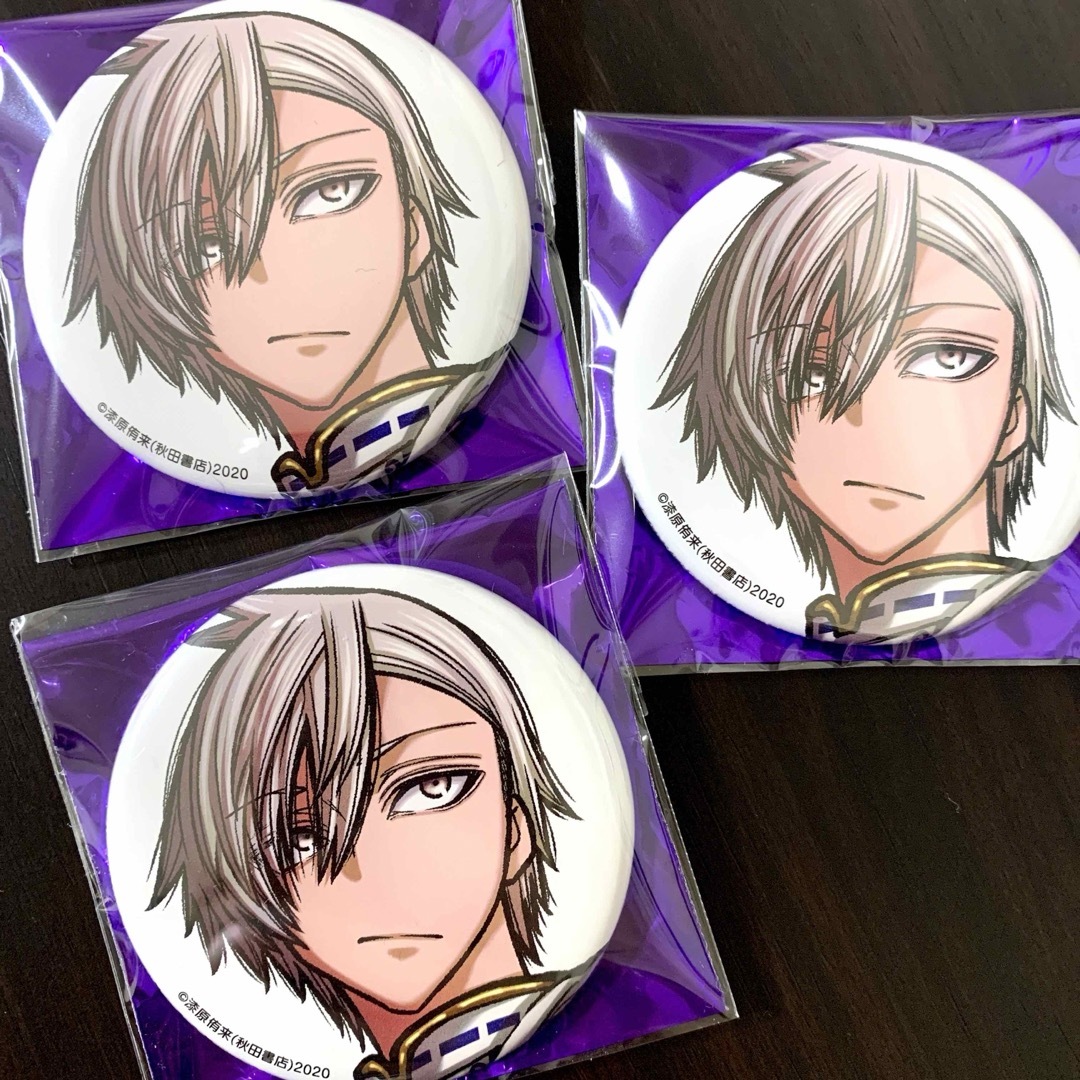 C107 秋田書店 桃源暗鬼 桃井戸颯 コミケ 缶バッジの通販 by ゆきんこ