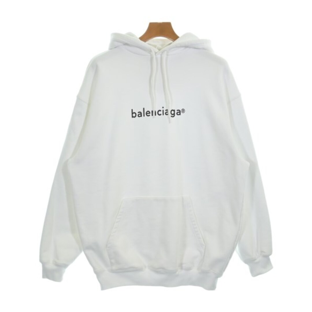 BALENCIAGA - BALENCIAGA バレンシアガ パーカー XS 白 【古着】【中古