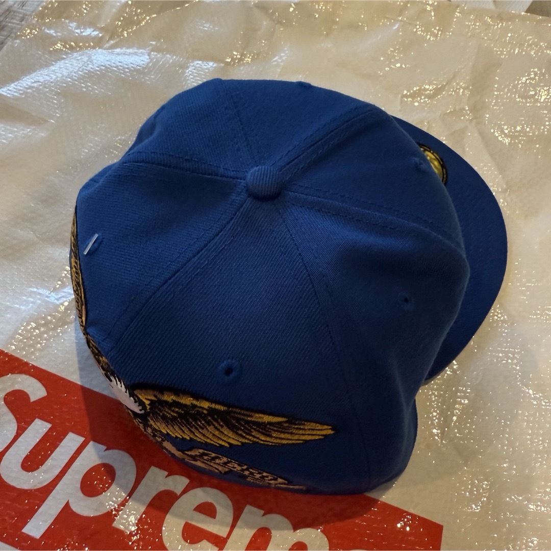 Supreme - Supreme x ANTIHERO New Era Blue 7 1/2の通販 by naz's