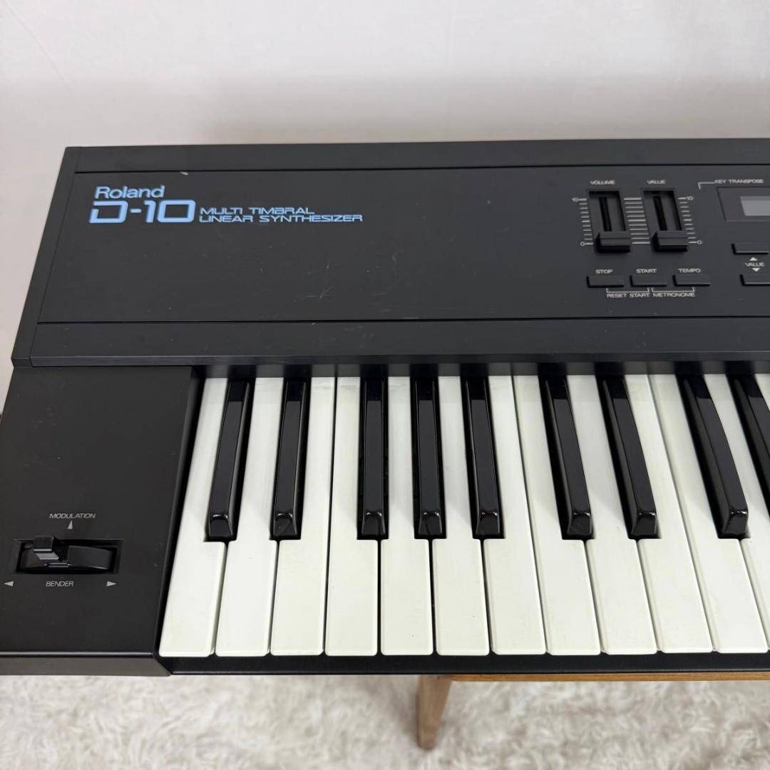 動作OK】Roland D-10 デジタルシンセサイザー D-50兄弟機
