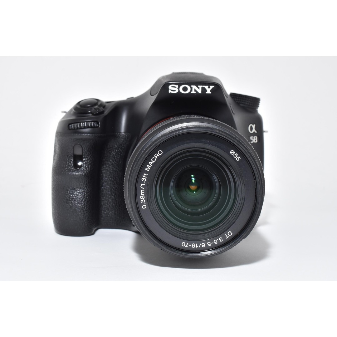 美品 Sony a58 スマホ転送OK レンズキット #9488