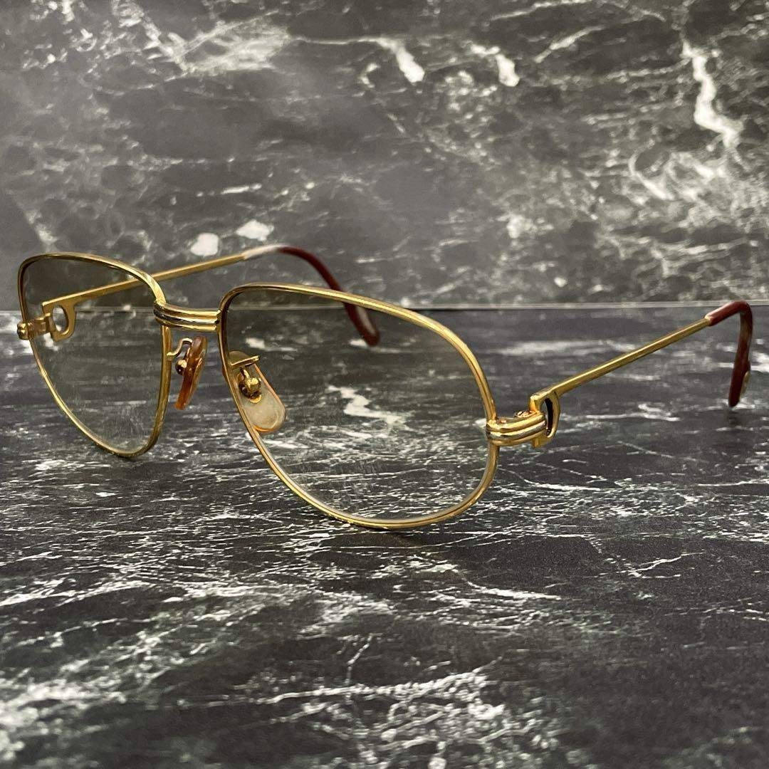 Cartier - ヴィンテージ カルティエ トリニティ メガネ 眼鏡 アイ