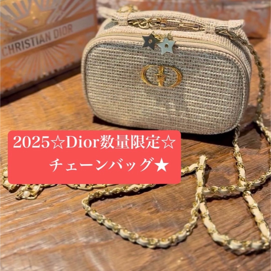 Christian Dior - 春☆正規品限定販売品☆チェーン dior ショルダー