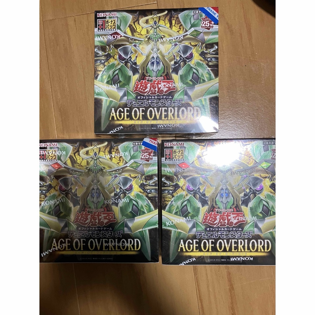 AGE OF OVERLORD 未開封 シュリンク付き 3BOX