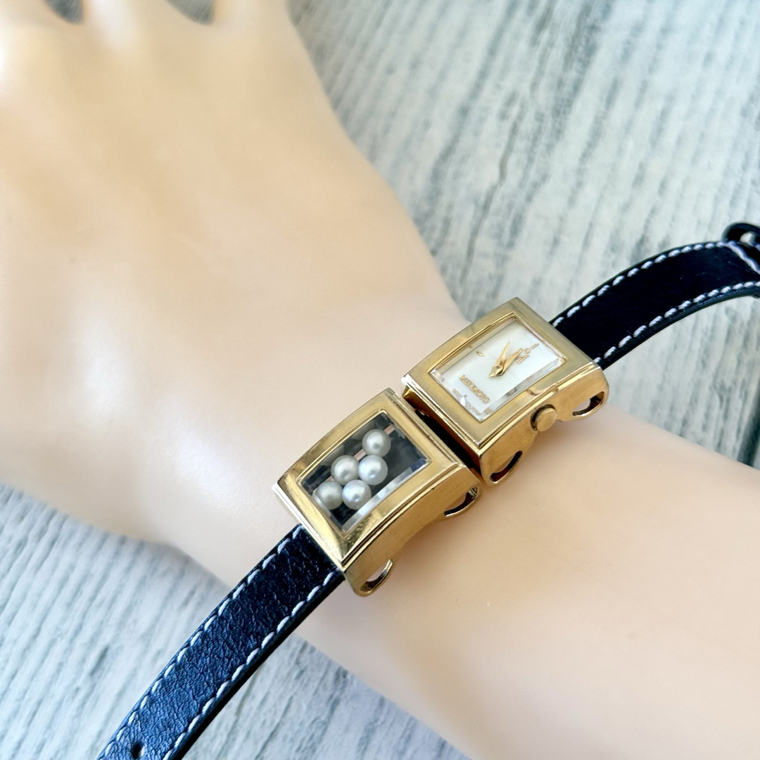 MIKIMOTO - 【電池交換済】MIKIMOTO ミキモト 腕時計 パール ウォッチ