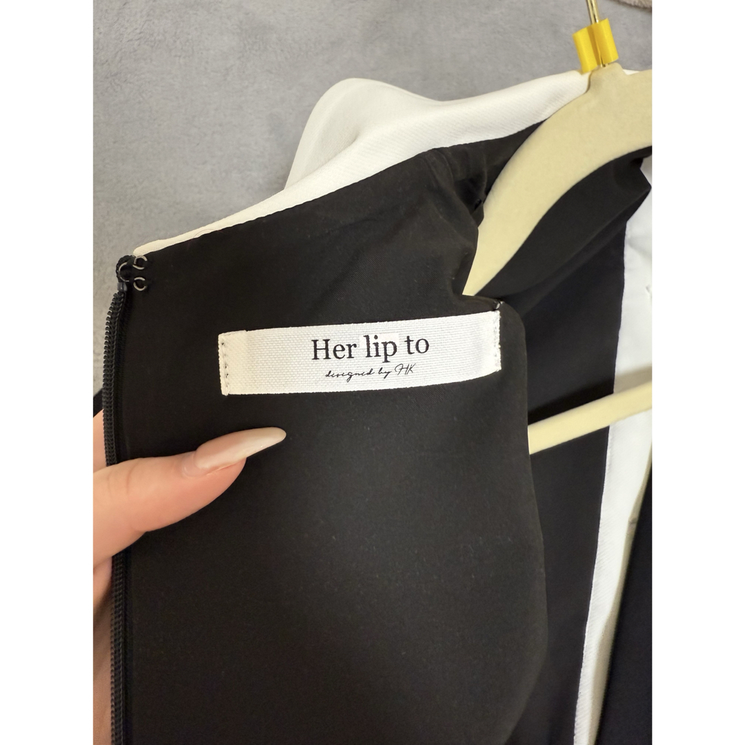 Her lip to - herlipto Odette Lace Mini Dressの通販 by s shop