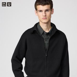 UNIQLO - ダブルフェイスフルジップジャケットの通販 by zate's shop