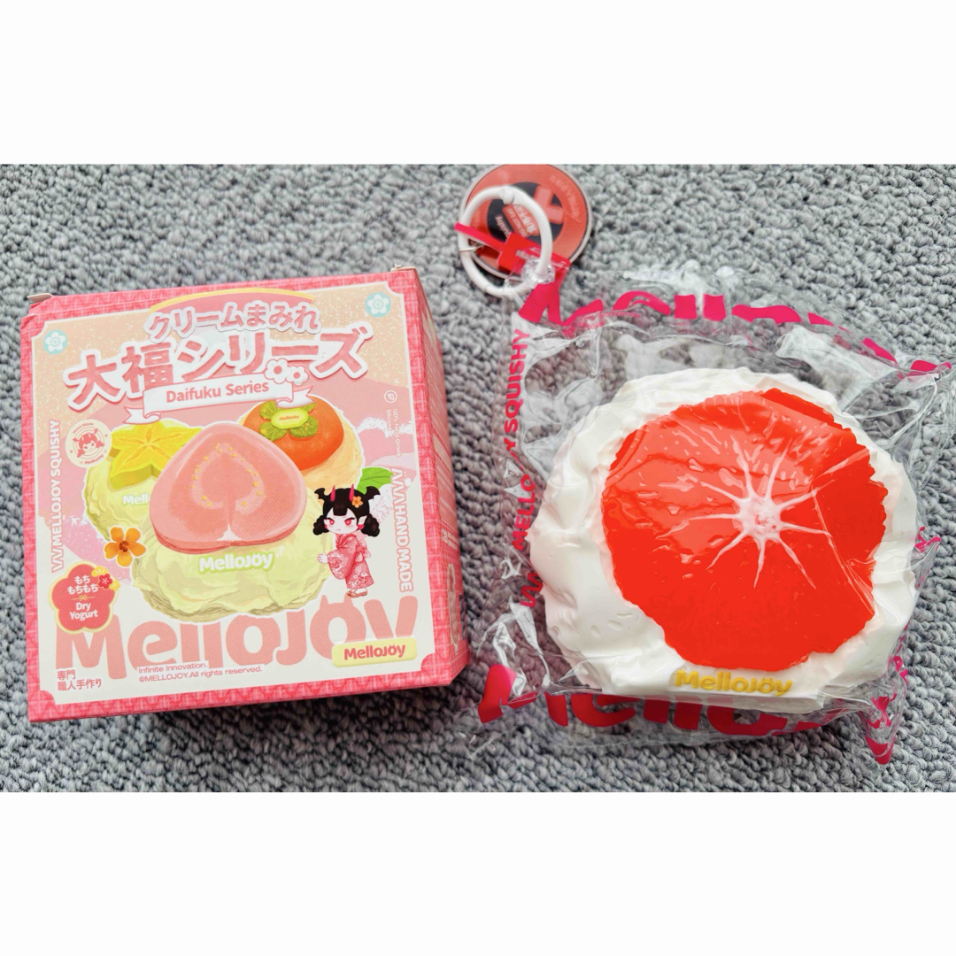 Mellojoy メロジョイ スクイーズ 大福 グレープフルーツの通販 by
