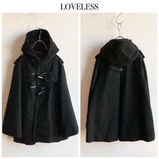 General Research - ジェネラルリサーチ レザーベルトダッフルコートの